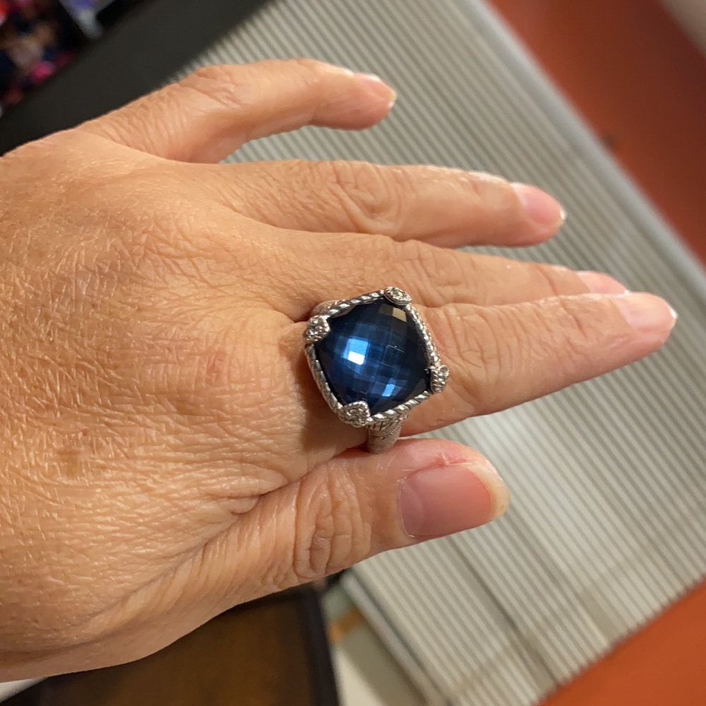 Judith Ripka ring size 10